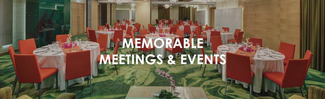 Memorable Meetings & Events