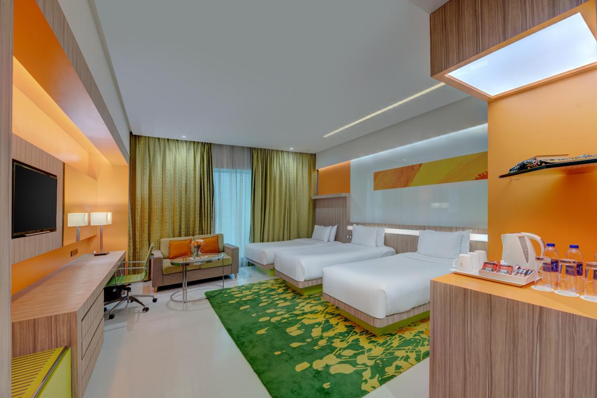 Deluxe Triple Room Al Khoory Atrium Hotel Dubai Deluxe Triple Room Al Khoory Atrium Hotel Dubai