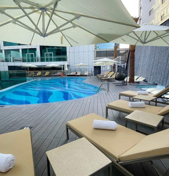 Swimming pool Al Khoory Sky Garden Dubai Swimming pool Al Khoory Sky Garden Dubai