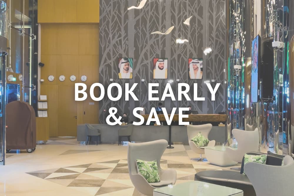 BOOK EARLY & SAVE